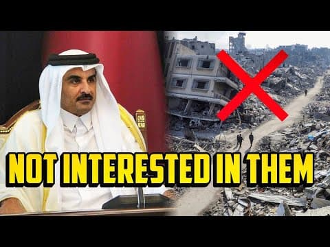What Qatar Just Did To Palesstine Changes Everything