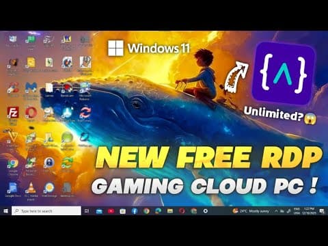 🤩New *CloudyPad* Providing Free Cloud PC | Run Windows 11 in Android 😱