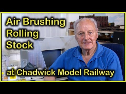 Airbrushing Rolling Stock At Chadwick Model Railway | 228.