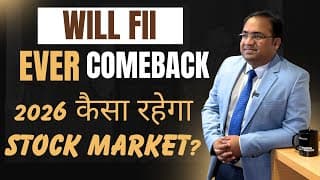 Will Fiis Ever Come Back To India? Nifty Banknifty Sensex