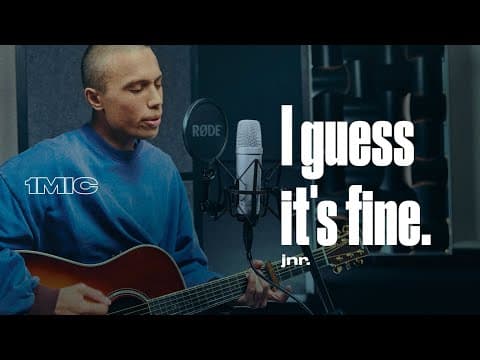 Røde 1mic: Jnr. - I Guess It's Fine. (live At Forbes Street Studios)