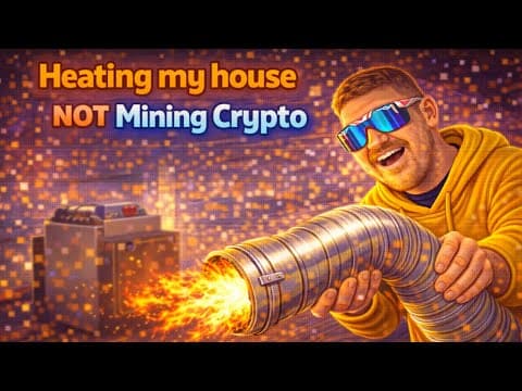 Heating My Garage But Not A Crypto Miner