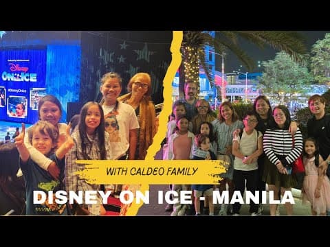 Disney On Ice - Manila Philippines | Filipina Canadian Family | Racz Kelly
