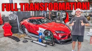 Surprising My Friend With His Dream Build - A90 Supra Full Transformation
