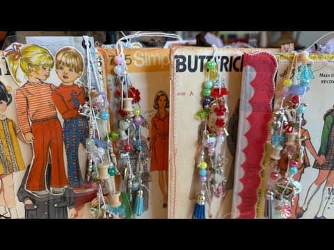 Double Sided Hidden Paperclip + Journal Charm Bookmark Combo | Tutorial
