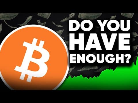 Owning 1 Bitcoin *will Not* Make You A Millionaire!! How Many Do You Really Need!??