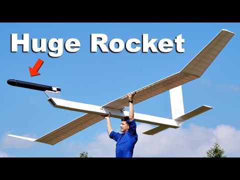 Giant Rc Rocket Plane