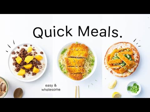 What I Eat In 3 Days. (easy, Cheap & Realistic Meals)