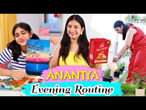 My Evening Routine With Anantya | Masala Chai Recipe Which Improves Immunity | Cookwithnisha