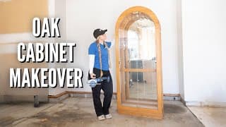 Darkening Orange Oak Finish No Stripping Needed