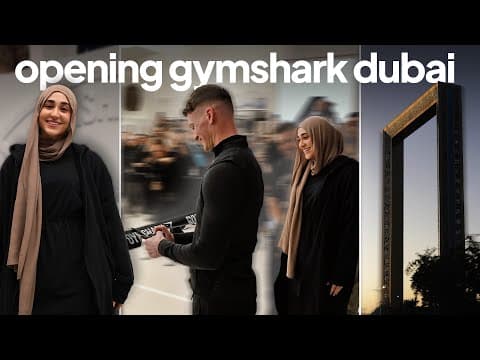 Opening The First Ever Gymshark Store In Dubai