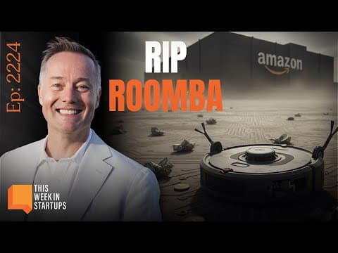 Is This The End For The Roomba? Why Irobot Went Bankrupt | E2224