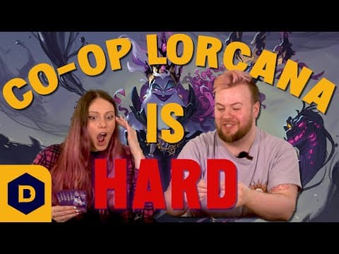 Lorcana New Co-op Mode Gameplay | Deep Trouble