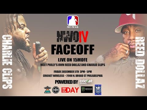Charlie Clips Vs. Reed Dollaz Faceoff | Powered By Cricket Wireless | Presented By 15mofe