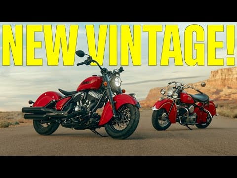 Indian Drops A Retro Chief Vintage For Their 125th Anniversary!