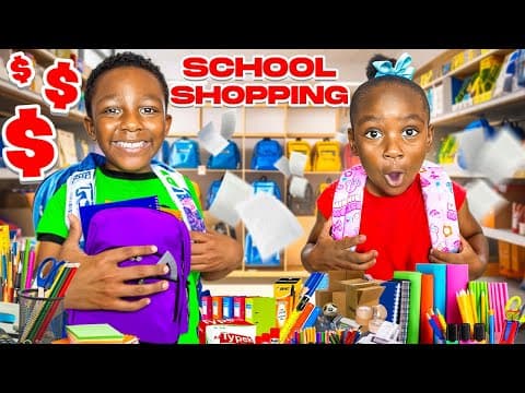 Back To School Shopping Spree! **emotional**