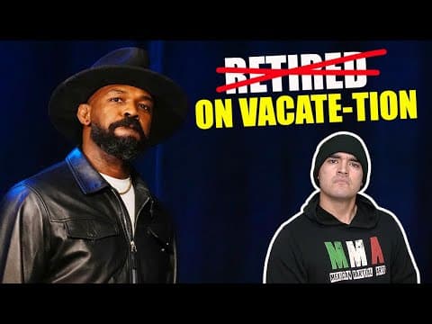 Jon Jones Is Not Retired. He's On Vacate-tion!!