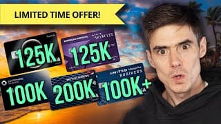 Ten  Credit Cards With Bonuses Over 100k! - Act Now