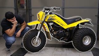 This 1984 Yamaha Three Wheeler Was Stored In A Freezer For Years!