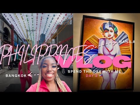 Day 2 In Manila 🇵🇭: Makati Walking Tour, Balut Challenge & Filipino Cheesy Bread!