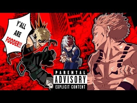 Sukuna Wants All The Smoke With Mha !!! | Sukuna Vs Mha (animated Crossover)