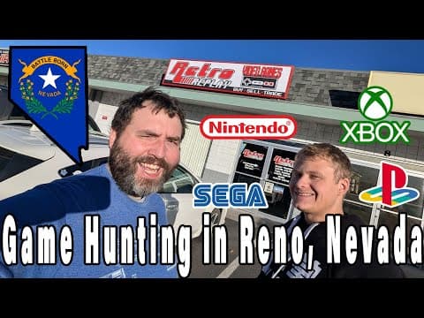 Videogame Hunting In Reno, Nevada! - Adam Koralik