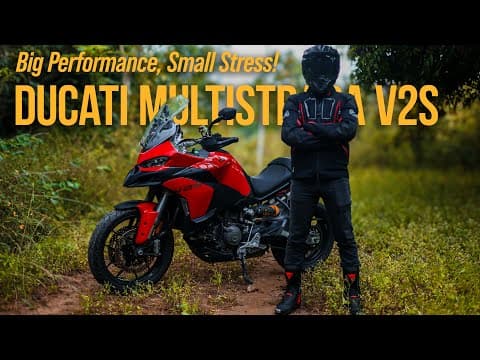 Is This The Best Mid-range Adventure Tourer? Ducati Multistrada V2s Review