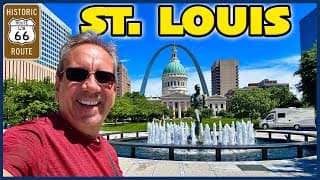 Route 66 Episode 7: Missouri Begins! Gateway Arch, St. Louis Landmarks & Epic Transportation Museum