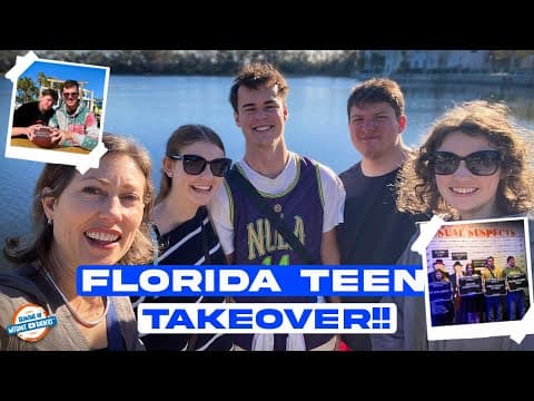 Florida Teen Takeover 🌟  Home Exchange Heaven & First Love Reveal! | Growing Up Without Borders