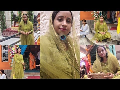 देखो मै कहां आ गई🙏finally मेरी मन्नत हुई पूरी🌺नसीबों से मिलता है यहां आने का मौका