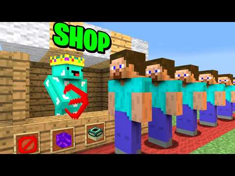 I Opened An Illegal Shop In Minecraft.