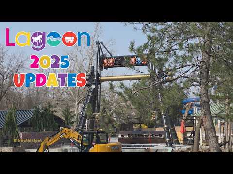 Lagoon Opening Day | Carousal Candy | Peacock Parlour | The District Updates & Ride Testing