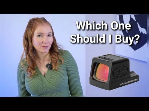 Which Red Dot Should I Buy? Red Dots Explained