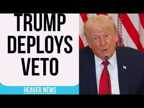 Trump Vetoes Starmer's Surrender Treaty