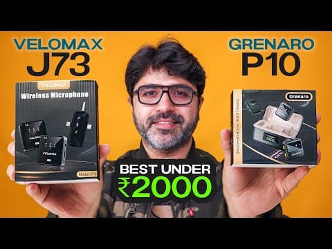 I Tested The Best Wireless Mics Under Rs.2000 For Youtube Videos