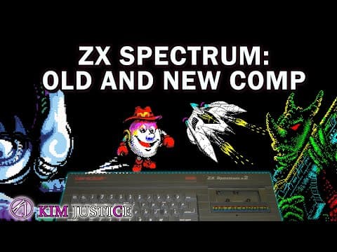 Zx Spectrum Old And New Compilation | Kim Justice