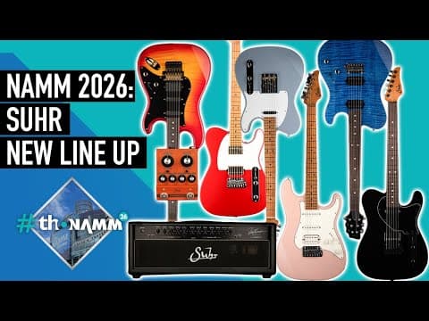 Everything New From Suhr 2026 | #thonamm26