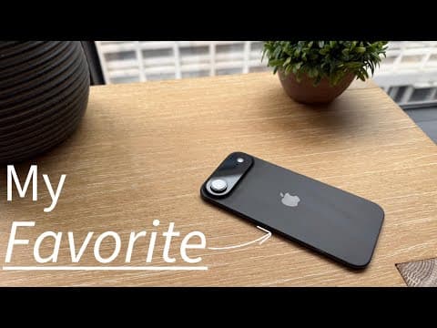 Iphone Air 3 Month Review. It Has Compromises…but It’s Still My Favorite Iphone.