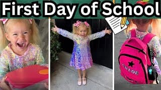 Chloe's First Day Of School ￼