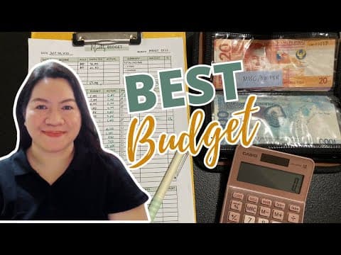 Paano Mag Budget Ng Pera Ngayong 2025 | Best Budgeting System