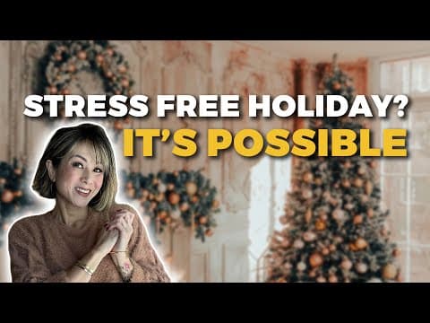 Say Goodbye To Holiday Stress! (from Chaos To Calm- Pro Holiday Shopping Tips) | Julie Khuu