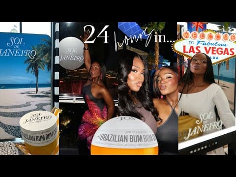 Pre 29th Birthday Chat + Face Gym + 24 Hours In Vegas With Sol De Janeiro | Vlog