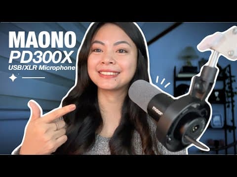 Maono Pd300x 🎙️ Real Test On Macbook, Windows, Iphone & Android! ❤︎ Emmy Lou