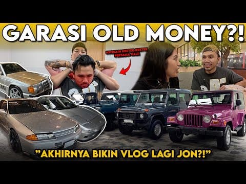 Geledah Garasi Rahasia Old Money Dan Nyobain Kretek-kretek ‼️  #tutoroyal