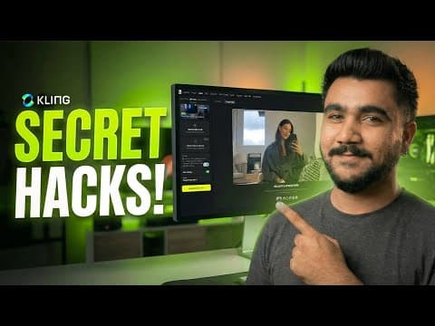 Kling 0.1 Is The Future Of Video Editing!!