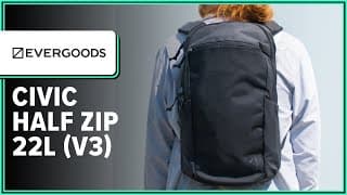 Evergoods Civic Half Zip 22l (v3) Review (2 Weeks Of Use)