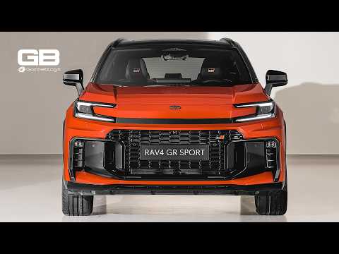 First Look: 2026 Toyota Rav4 Gr Sport Interior & Exterior Details