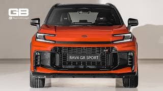 First Look: 2026 Toyota Rav4 Gr Sport Interior & Exterior Details