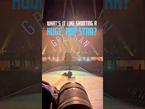 What’s it really like photographing a big music artist on tour? 🧐📸