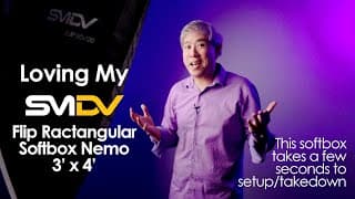 The Best, Fastest, And Easiest To Setup Soft Box, Smdv Flip 3'x4'